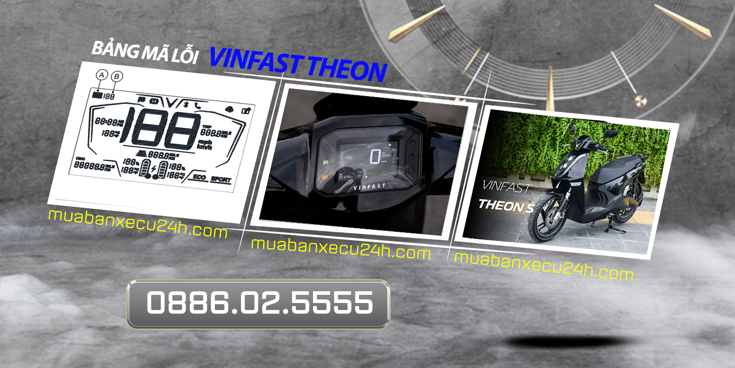 Bảng mã lỗi xe VinFast Theon