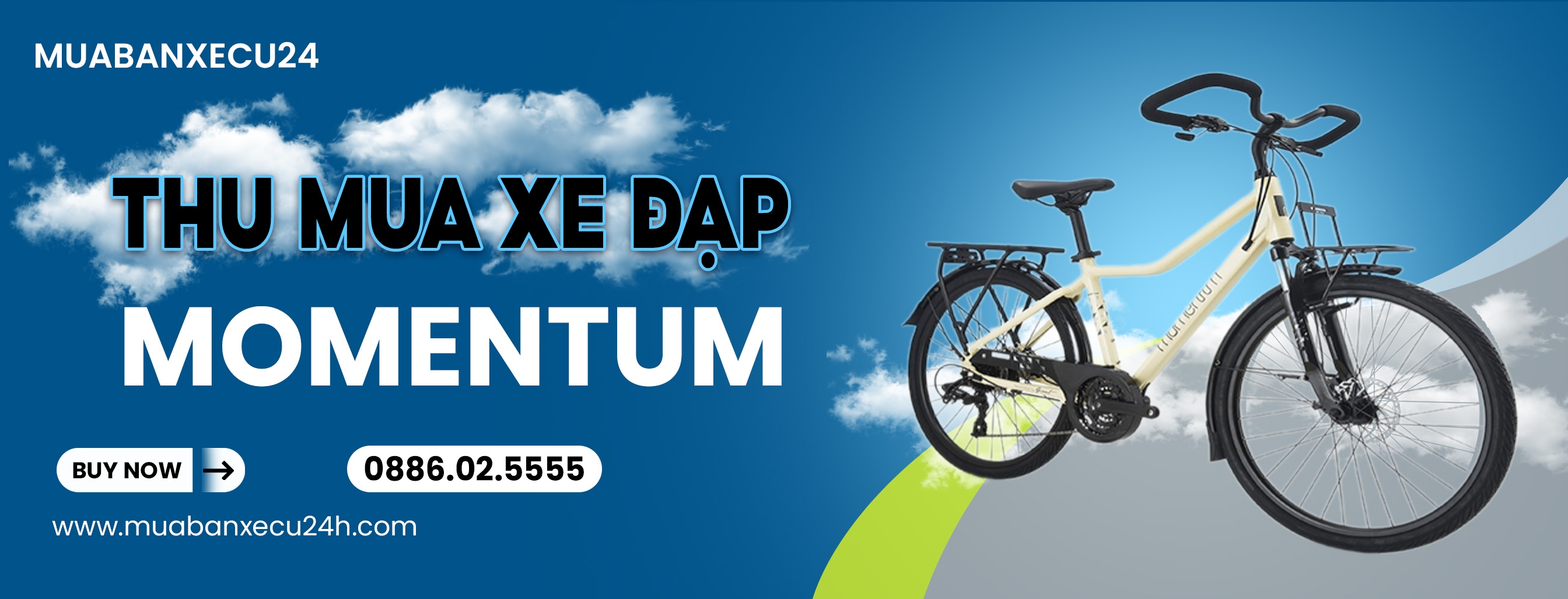 Thu mua xe đạp Momentum tại nhà