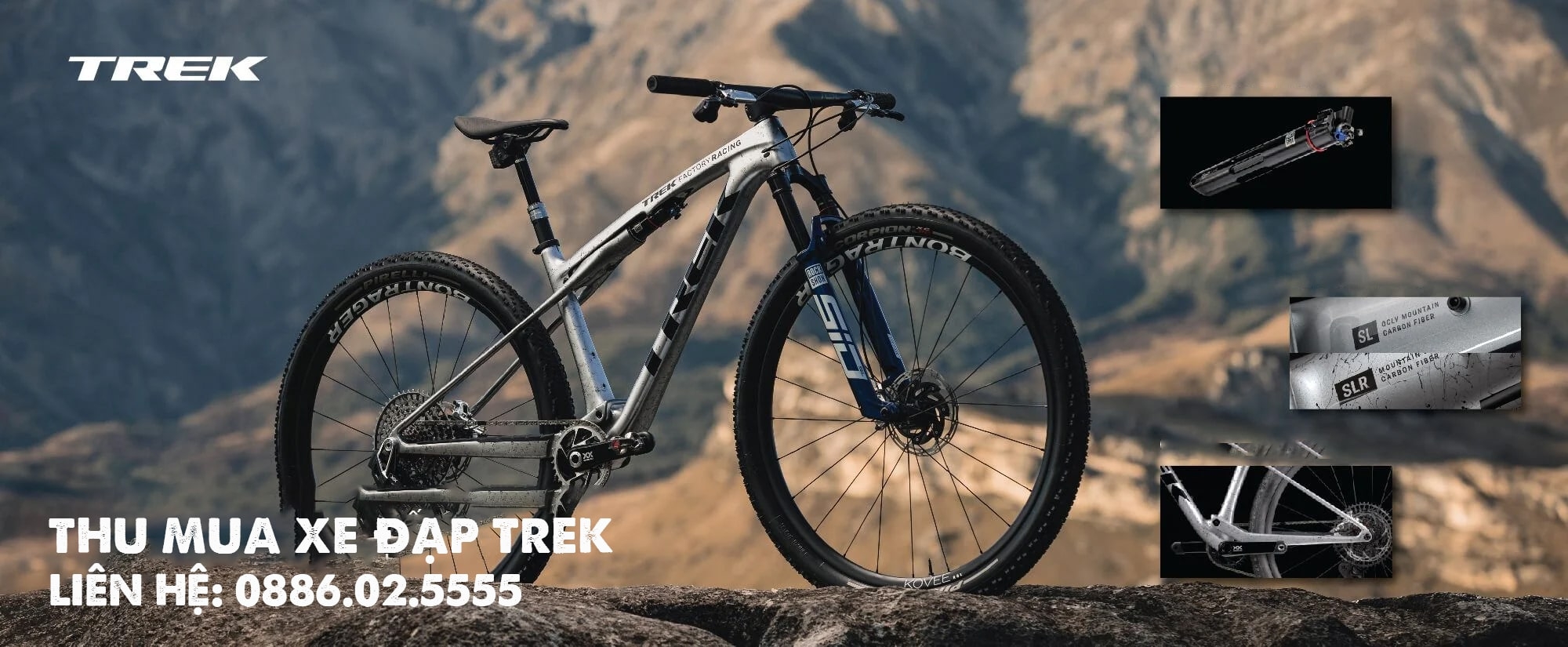 Thu mua xe đạp Trek cao cấp, thu xe cũ