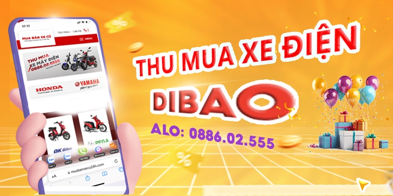 Thu mua xe điện Dibao cũ hỏng giá cao