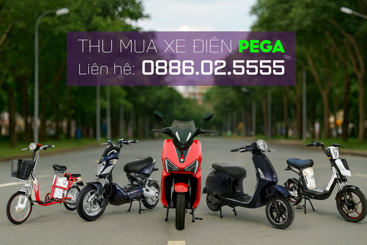 Thu mua xe điện Pega