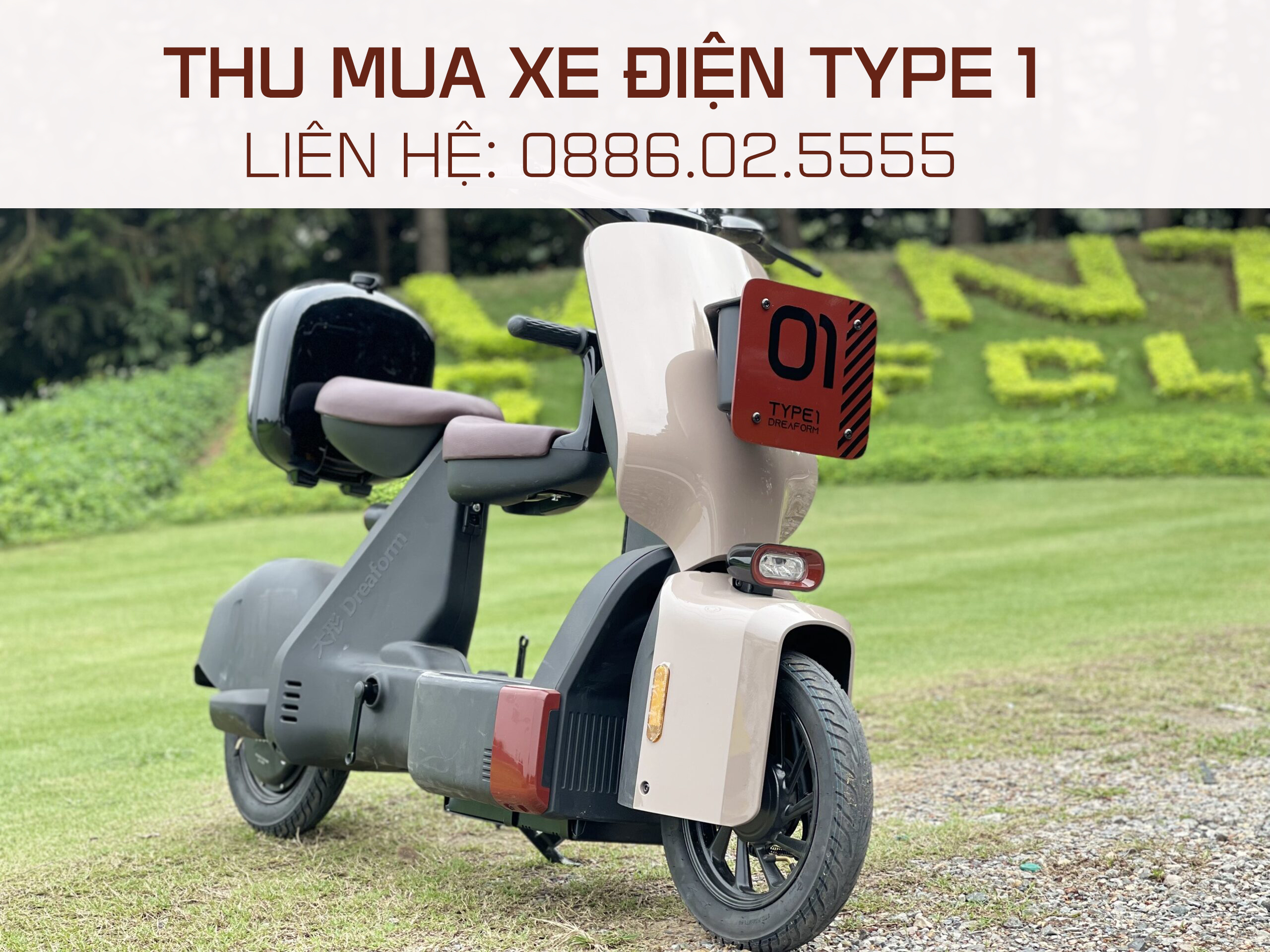 Thu mua xe điện Type 1 cũ hỏng, thu tại nhà