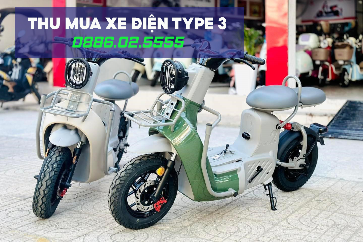 Thanh lý xe điện Type 1,2,3