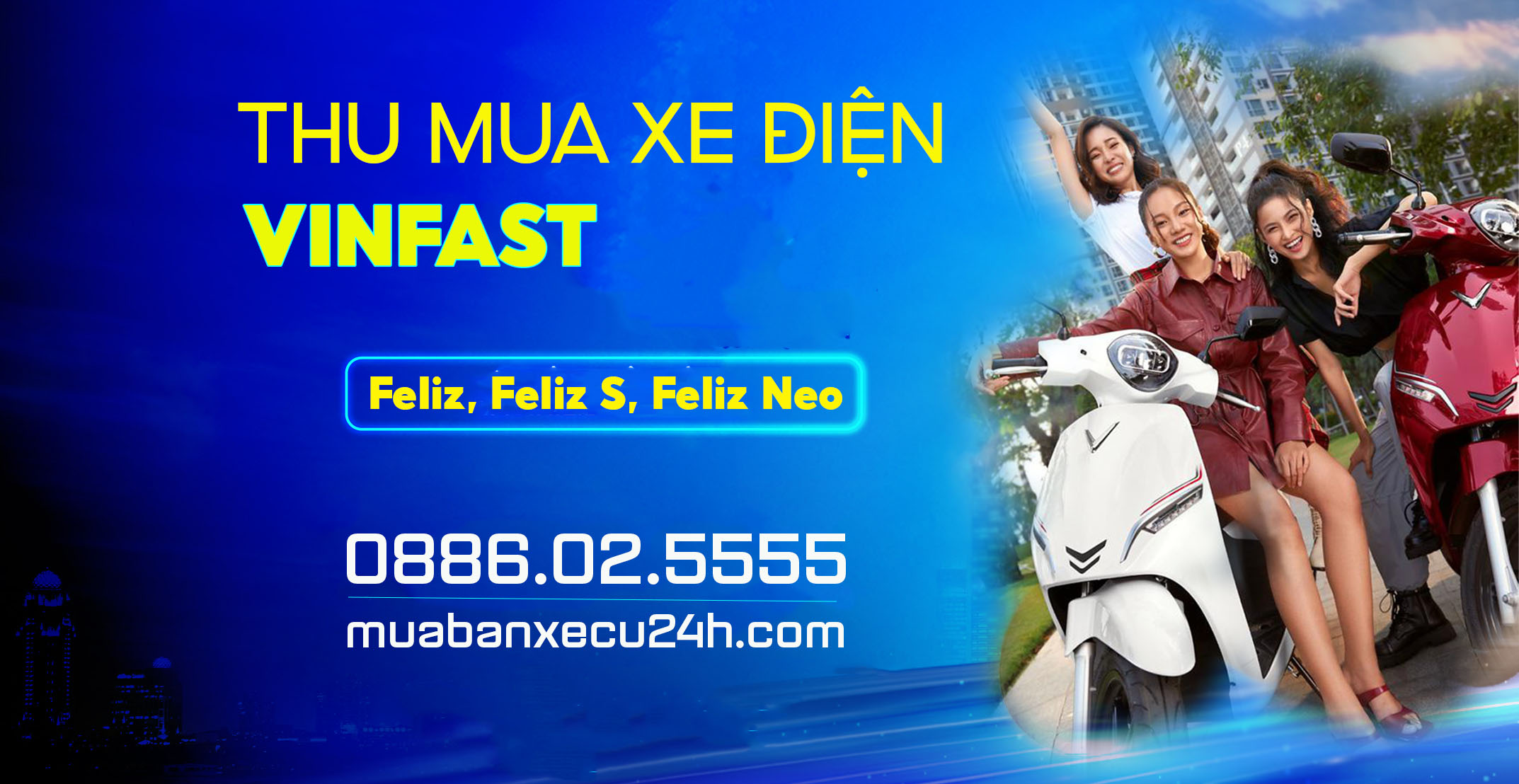 thanh lý xe điện vinfast Thu mua xe điện VinFast Feliz cũ