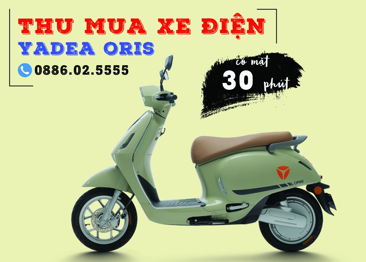Thu mua xe điện Yadea Oris cũ