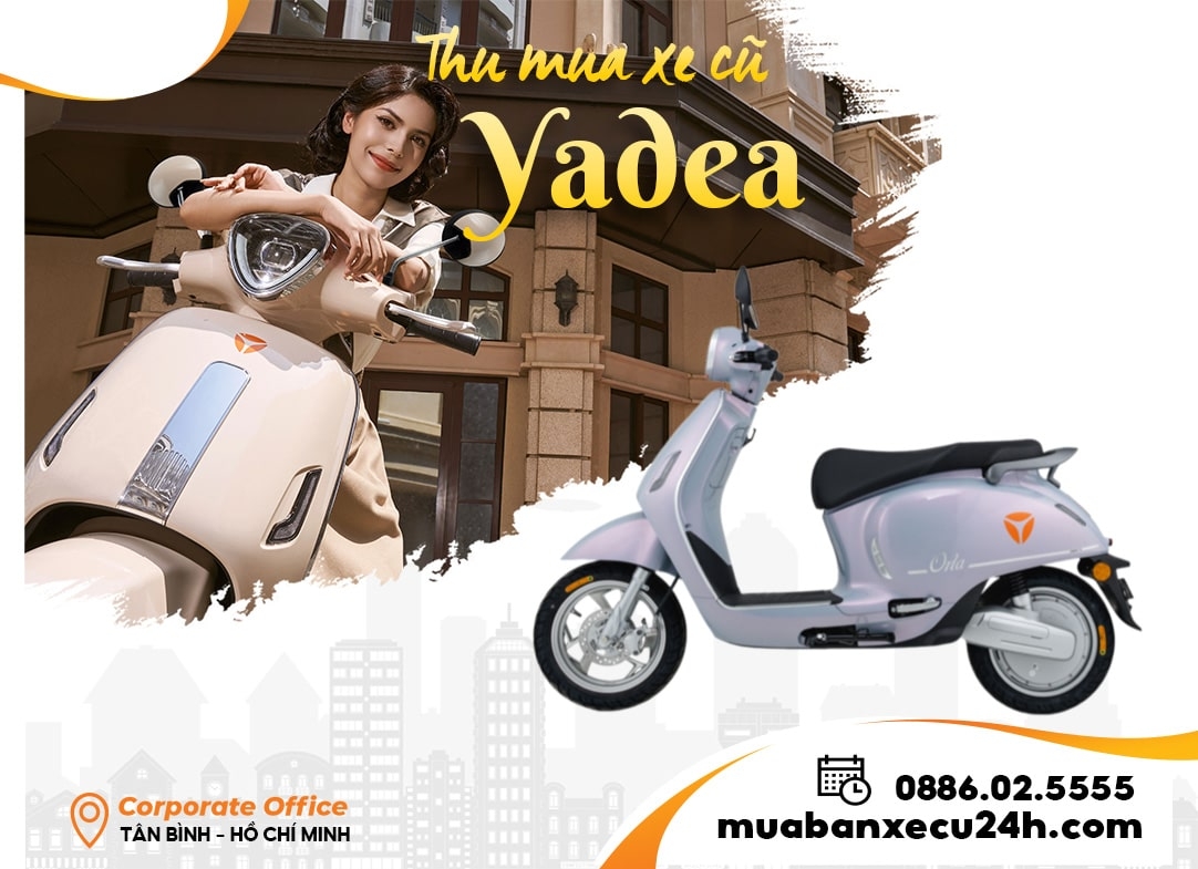 Thu mua xe điện Yadea tại HCM