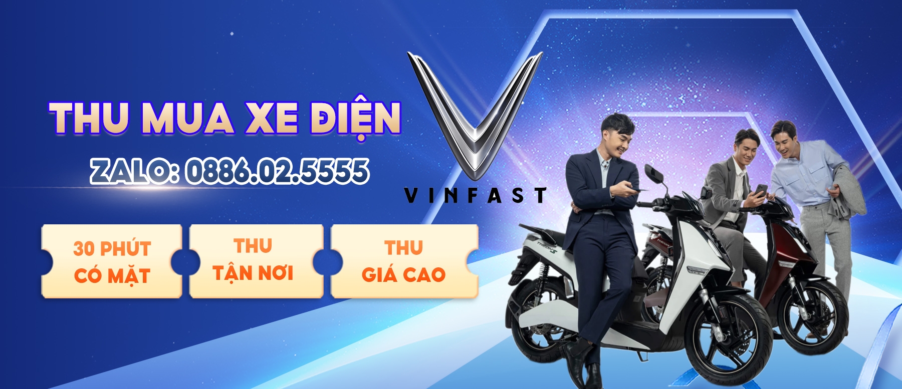 Thu mua xe điện VinFast