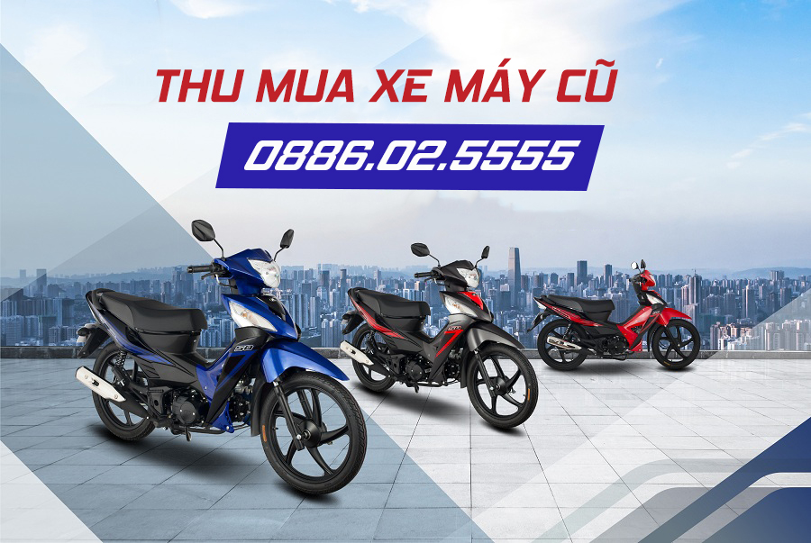 Thu mua xe máy cũ, xe máy hư hỏng tại Bình Thạnh