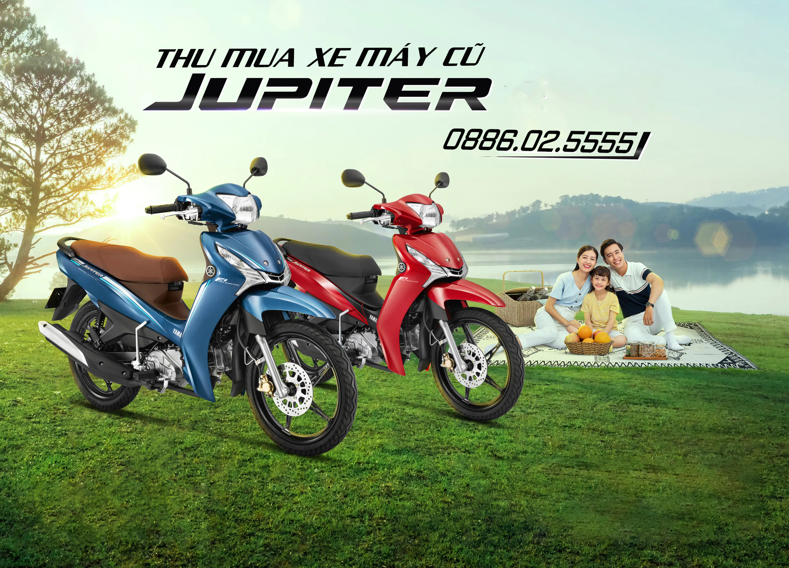 Thu mua xe máy Jupiter cũ