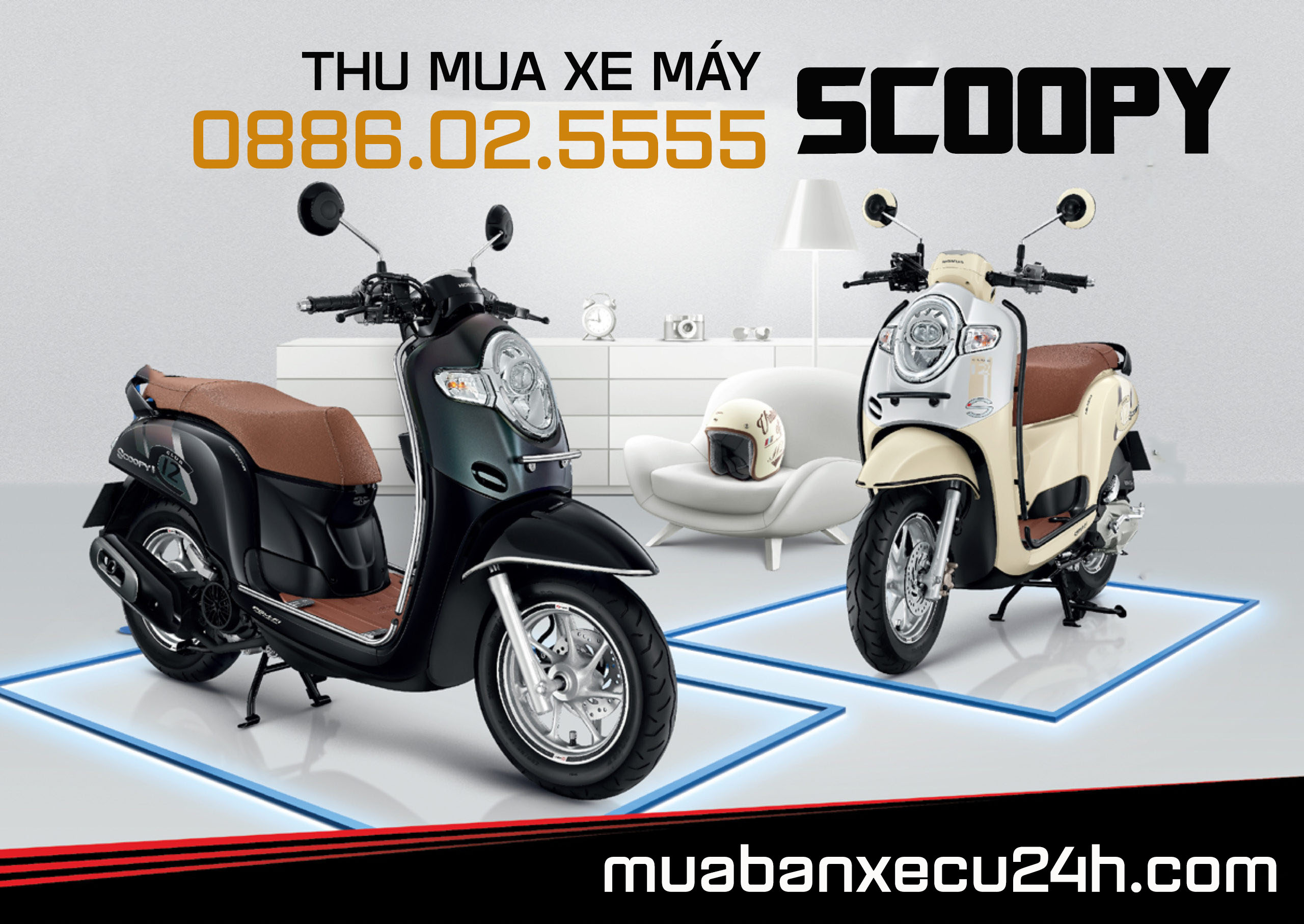 Thu mua xe máy Scoopy cũ