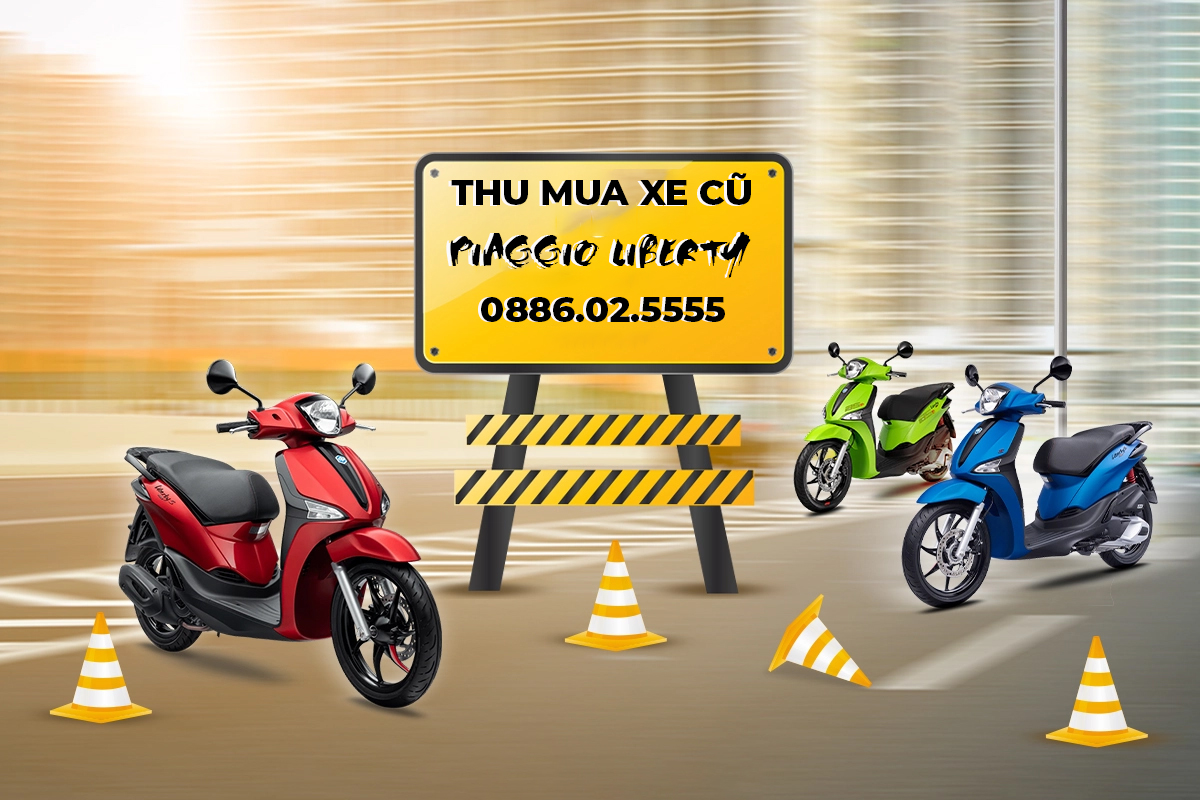Thu mua xe máy Liberty cũ