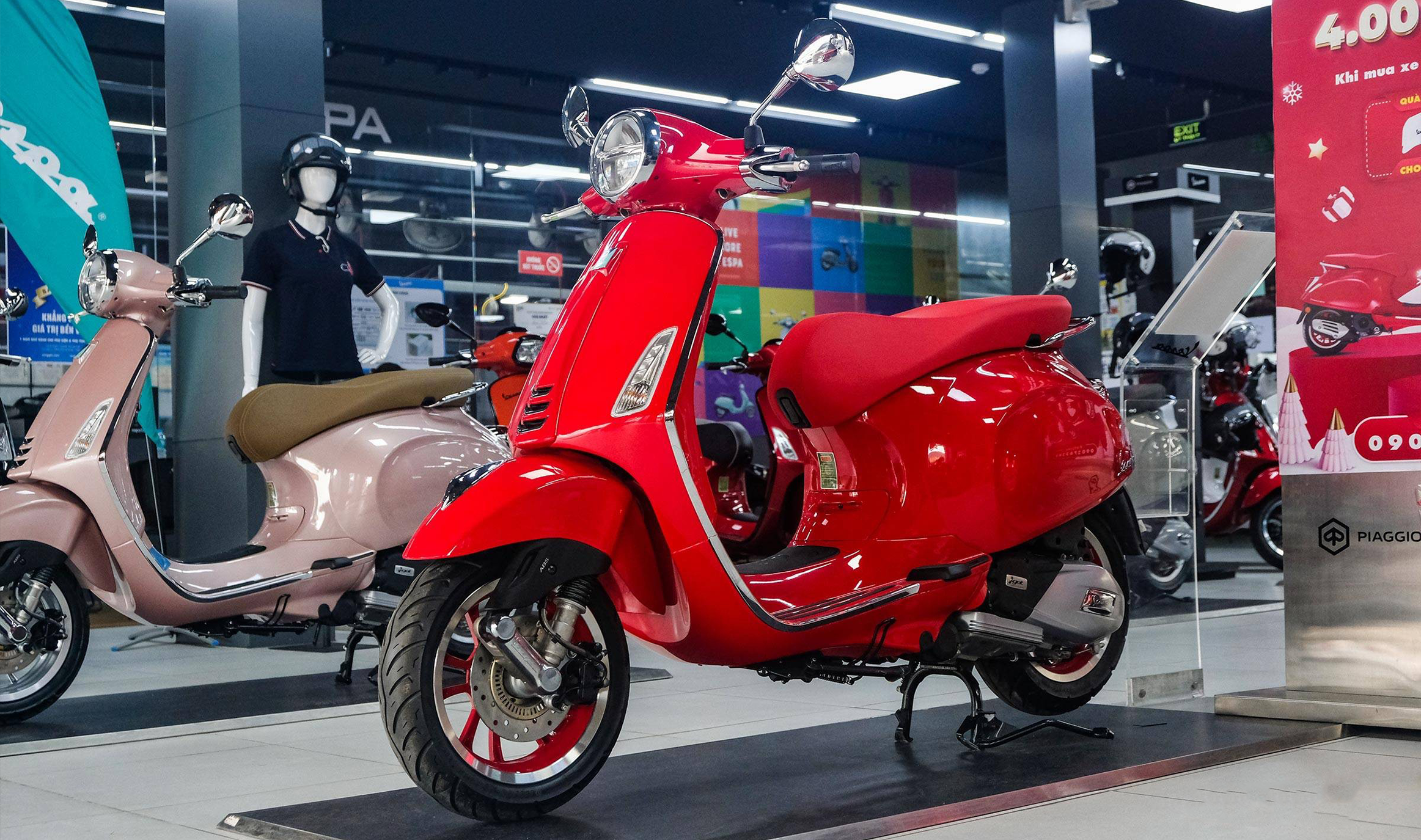 Thu mua xe máy Vespa cũ