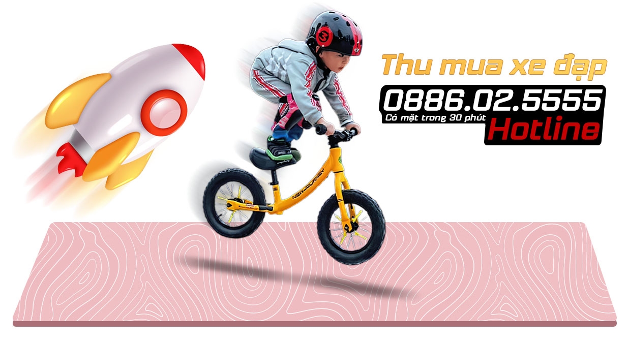 Thu mua xe đạp trẻ em cao cấp, thu mua tại nhà