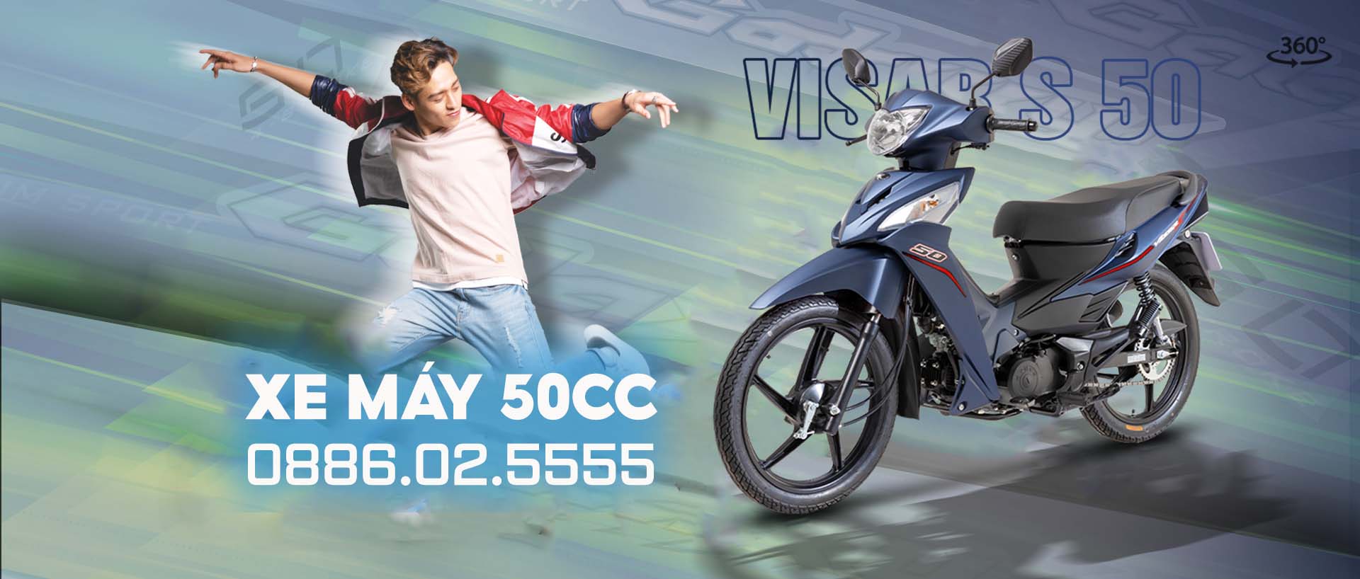 Xe máy 50cc cho nam